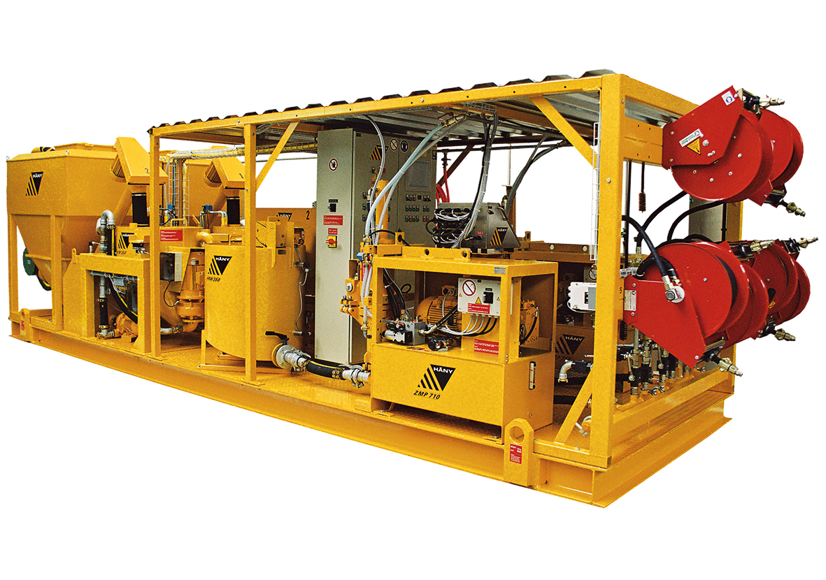 Hany Automated Mixing and Grouting Plants for TBM