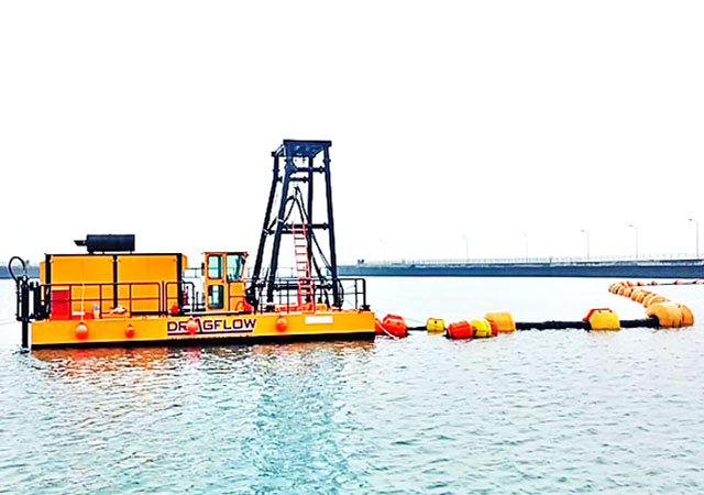 SELF PROPELLED CABLE DREDGER